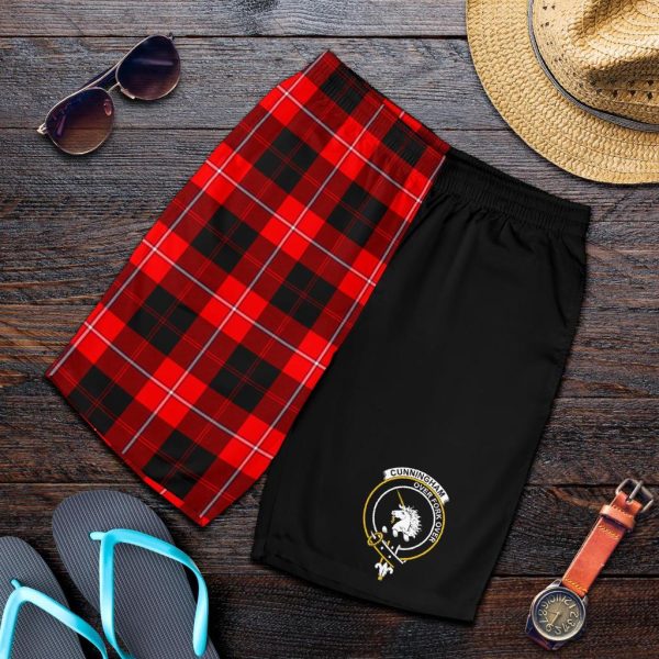 Cunningham Tartan Crest Men s Short For Sale