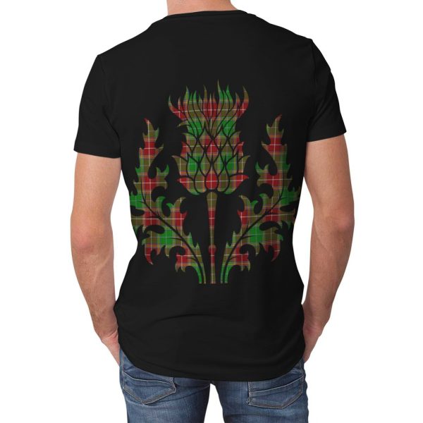 Baxter Modern Tartan Crest Lion Style T-shirt Online - Image 3