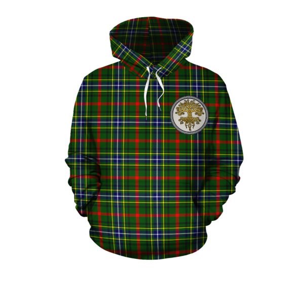 Bisset Tartan Hoodie - Tree Of Life Online now - Image 2