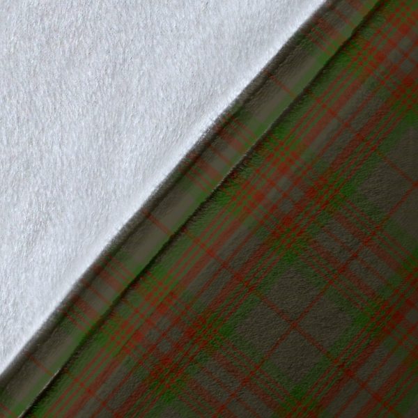 Gray Family Tartan Crest Blanket - 3 Sizes For Sale - Image 5