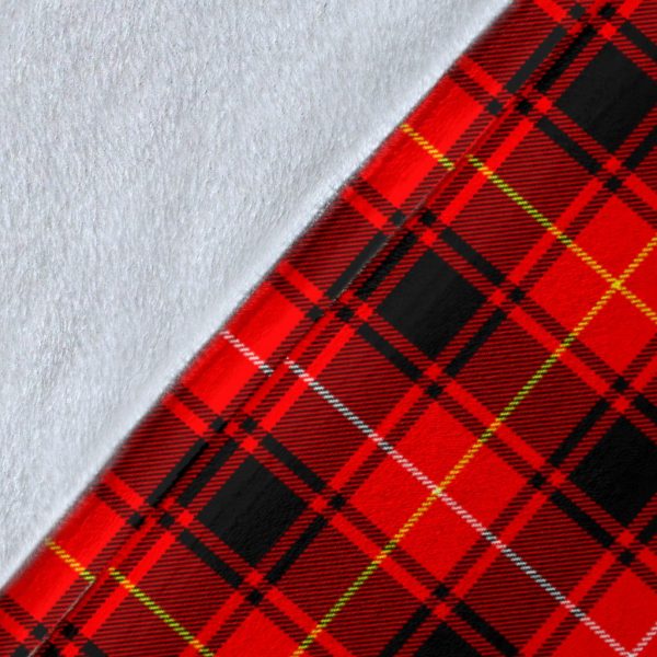 MacIver Family Tartan Crest Blanket - 3 Sizes For Discount - Image 5