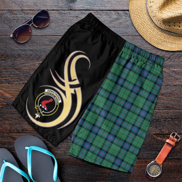 Armstrong Ancient Tartan Crest Men s Short PM8 Online Hot Sale - Image 4