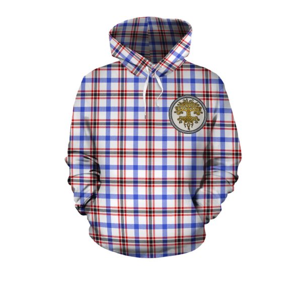 Boswell Modern Tartan Hoodie - Tree Of Life on Sale - Image 2