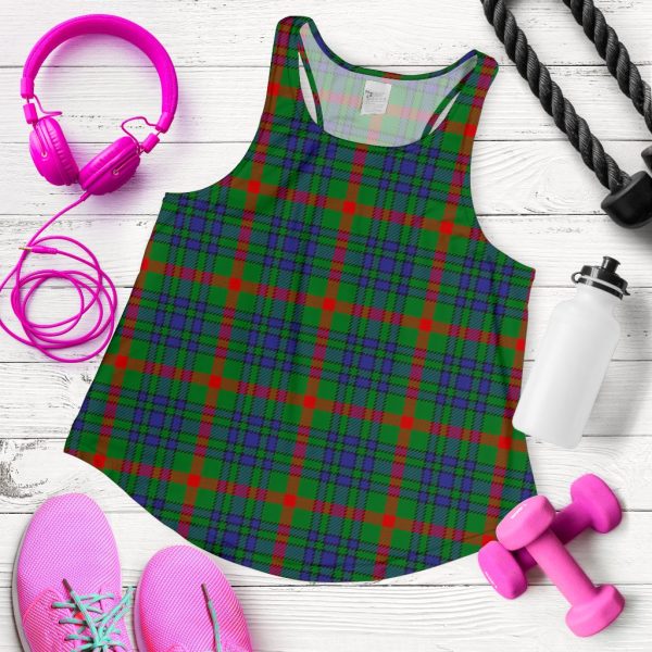 Aiton Tartan Women Racerback Tank Top For Cheap - Image 5