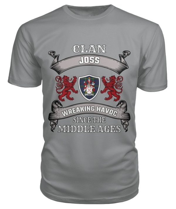 Joss Family Tartan 2D T-Shirt Hot on Sale - Image 5