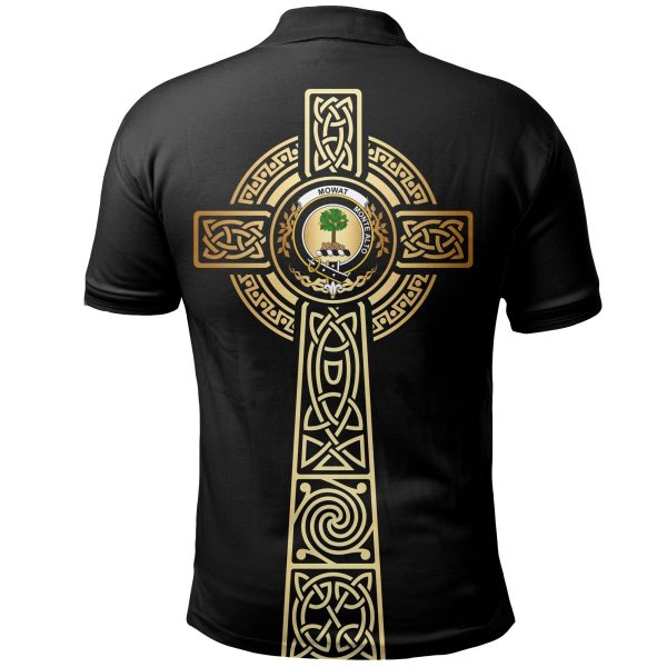 Mowat (of Inglistoun) Clan Unisex Polo Shirt - Celtic Tree Of Life Online Hot Sale - Image 2