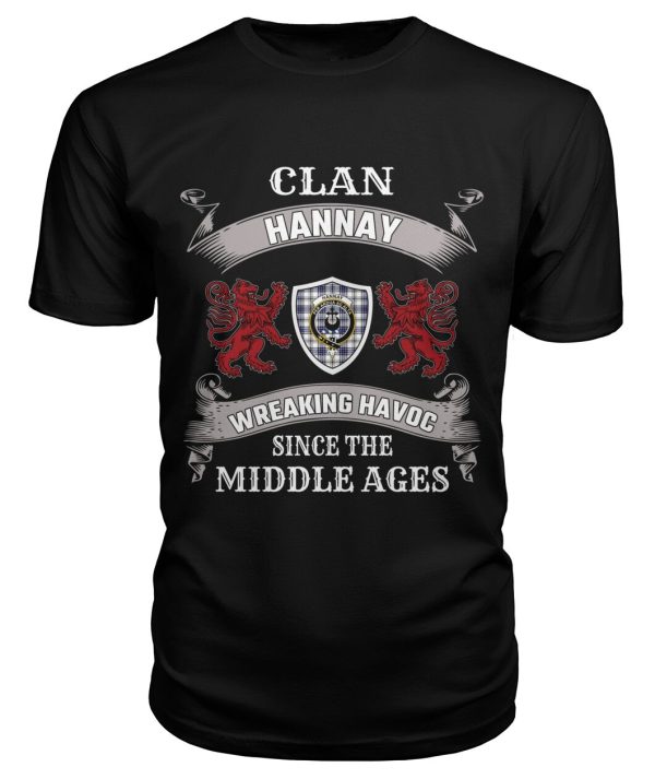 Hannay Family Tartan - 2D T-shirt For Sale