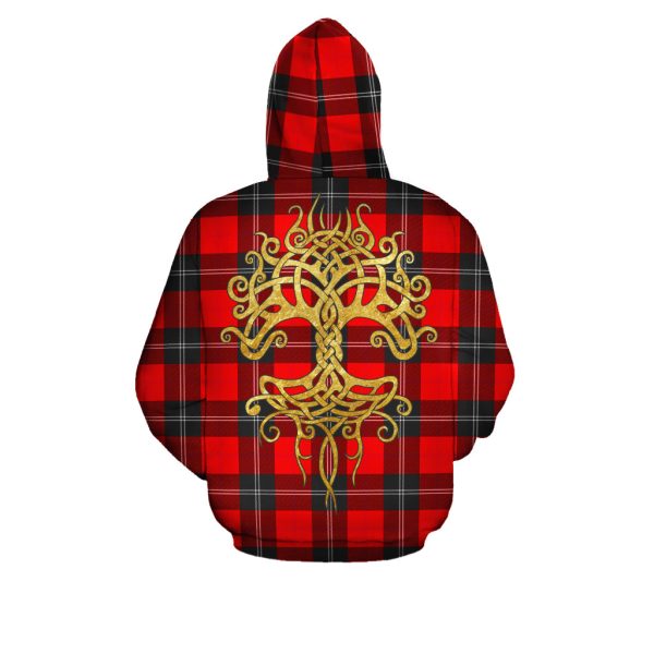 Ramsay Modern Tartan Hoodie - Tree Of Life Online Hot Sale - Image 3