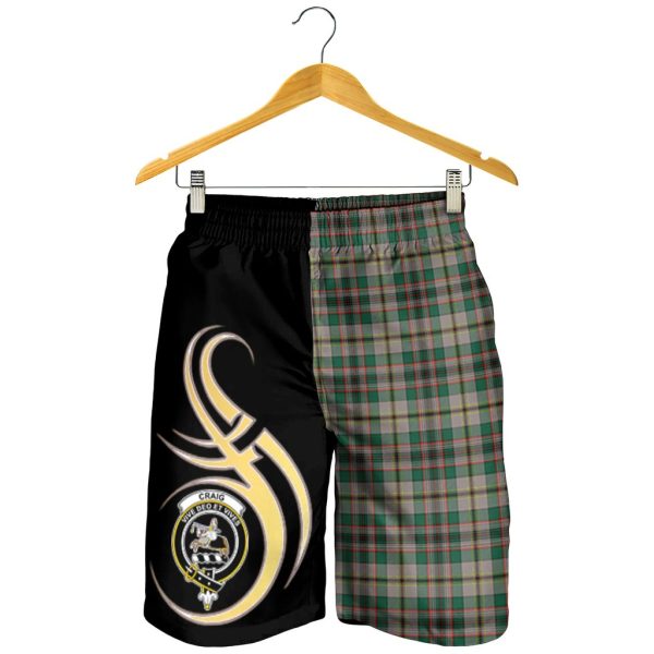 Craig Ancient Tartan Crest Men s Short PM8 Online now - Image 2