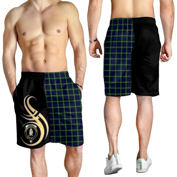 Lamont Modern Tartan Crest Men s Short PM8 Supply