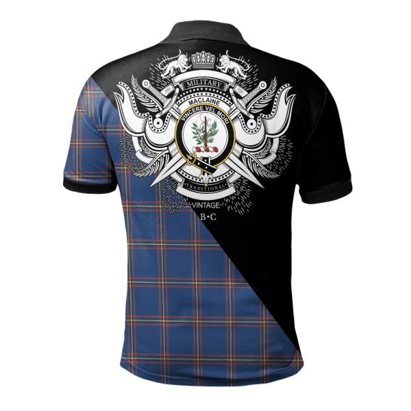 MacLaine of Loch Buie Hunting Ancient Clan - Military Polo Shirt Online Hot Sale - Image 2