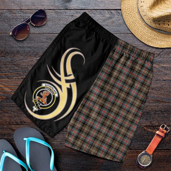 Sutherland Weathered Tartan Crest Men s Short PM8 Online - Image 4