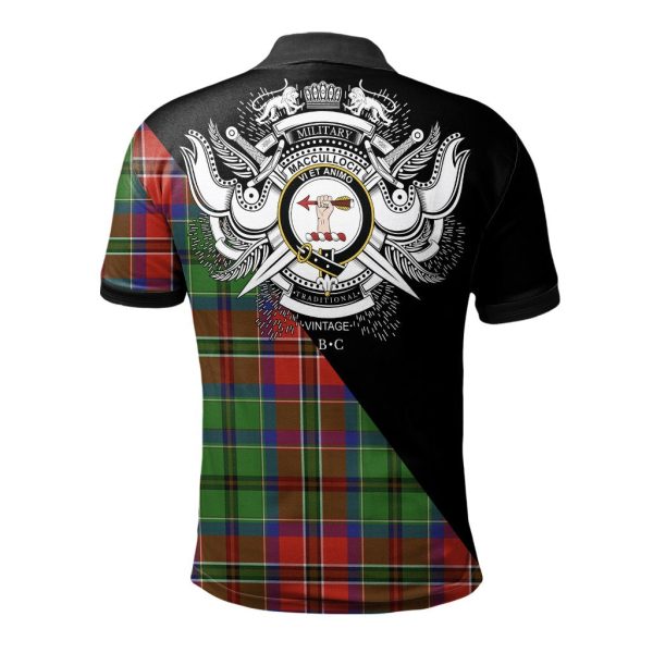 MacCulloch Clan - Military Polo Shirt For Discount - Image 2