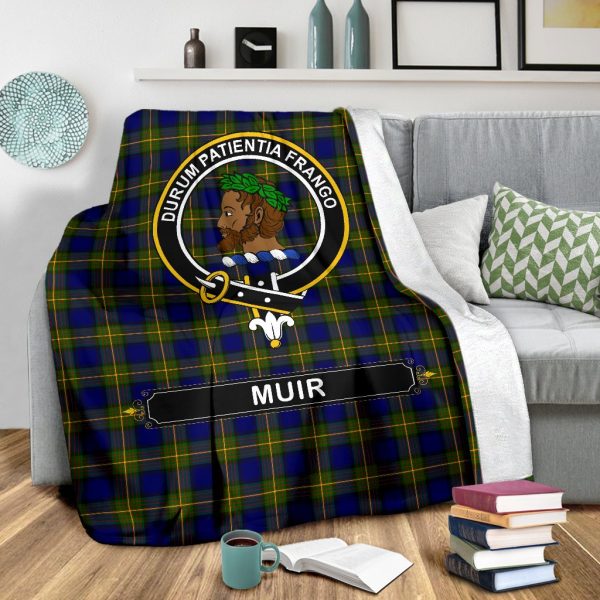 Muir Family Tartan Crest Blankets Discount - Image 3