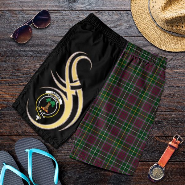 Crosbie Tartan Crest Men s Short PM8 Online Hot Sale - Image 4