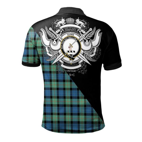 Gunn Ancient Clan - Military Polo Shirt Sale - Image 2