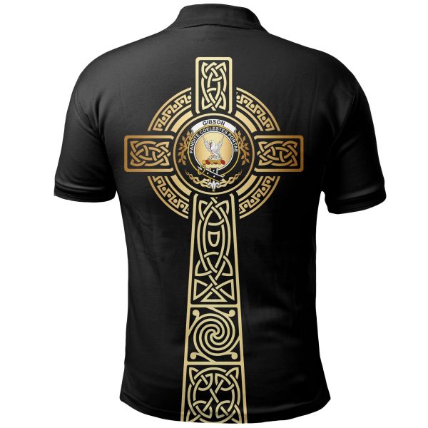 Gibson Clan Unisex Polo Shirt - Celtic Tree Of Life For Sale - Image 2