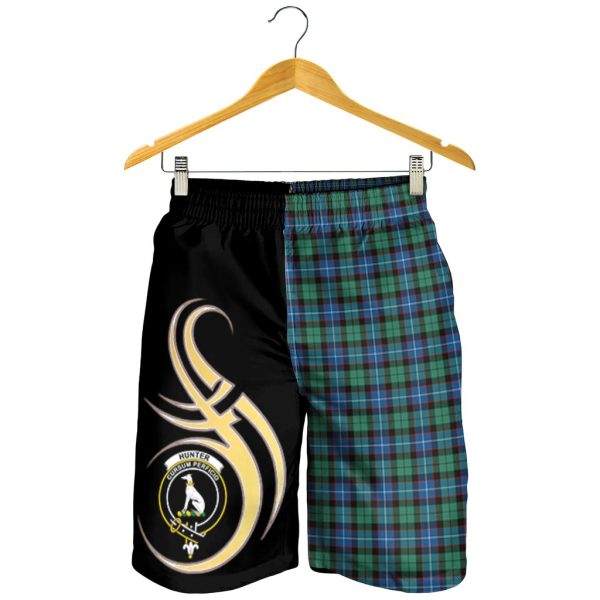 Hunter Ancient Tartan Crest Men s Short PM8 For Cheap - Image 2